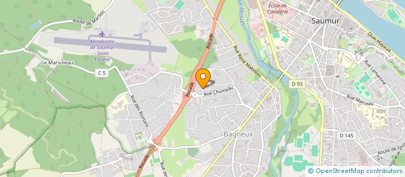 localisation de l'entreprise SCI NOUMEA  SAUMUR