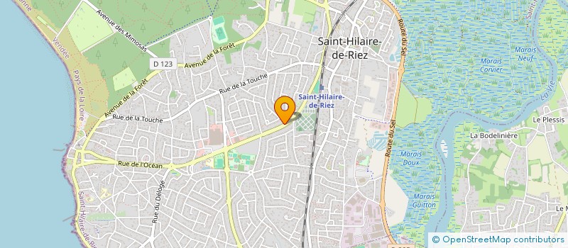 localisation de l'entreprise SCI NOUMEA à SAINT-HILAIRE-DE-RIEZ
