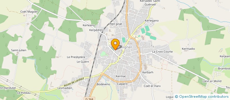 localisation de l'entreprise SCI NOUMEA89  PLUVIGNER