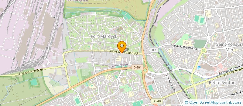 localisation de l'entreprise SCI NOUNA à DUNKERQUE