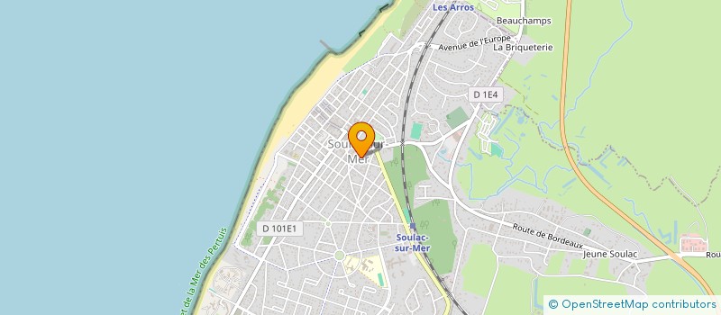 localisation de l'entreprise SCI NOUNETTE  SOULAC-SUR-MER