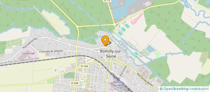 localisation de l'entreprise SCI NOUNOU à ROMILLY-SUR-SEINE