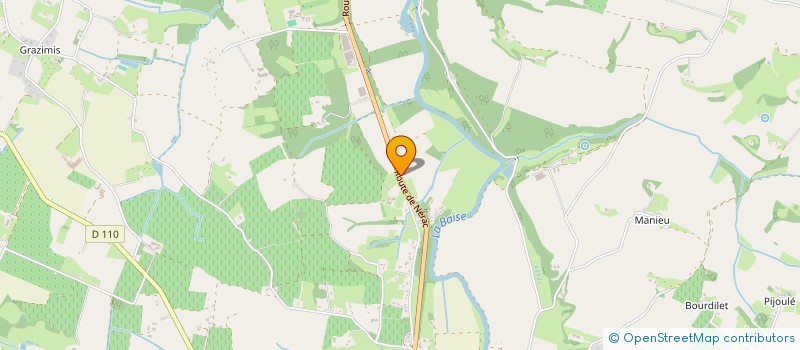 localisation de l'entreprise SCI NOUNOURS  CONDOM