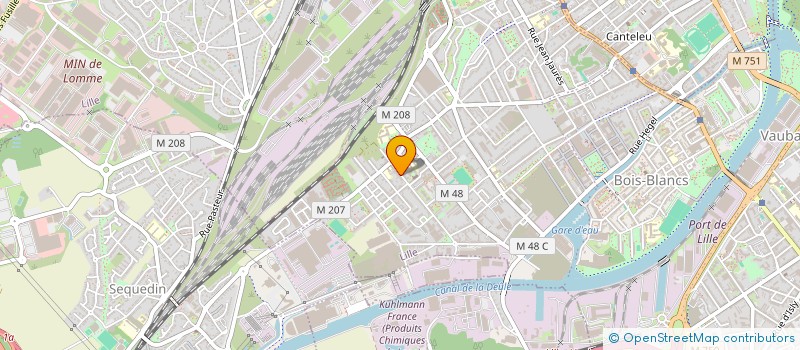 localisation de l'entreprise SCI NOUPI à LILLE