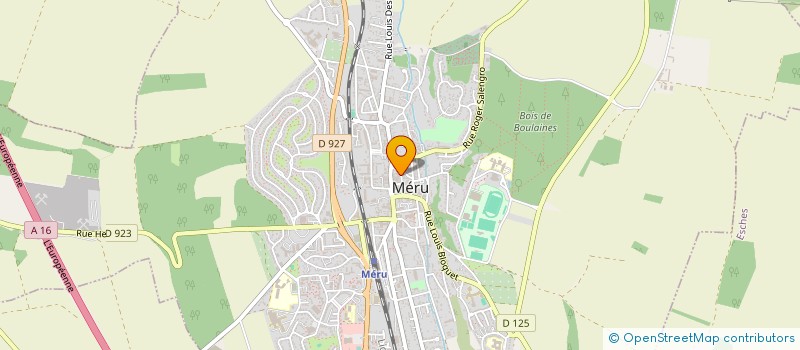 localisation de l'entreprise SCI NOUR  MERU