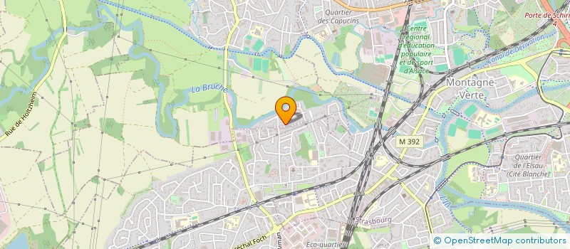 localisation de l'entreprise SCI NOUR  ECKBOLSHEIM