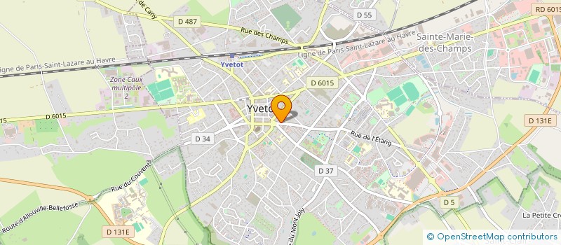 localisation de l'entreprise SCI NOUR  YVETOT