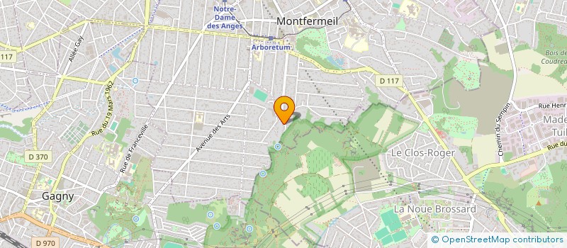 localisation de l'entreprise SCI NOUR à MONTFERMEIL