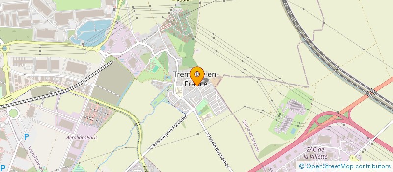 localisation de l'entreprise SCI NOUR à TREMBLAY-EN-FRANCE