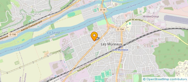 localisation de l'entreprise SCI NOUR à LES MUREAUX