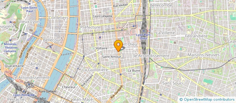 localisation de l'entreprise SCI NOUR19  LYON