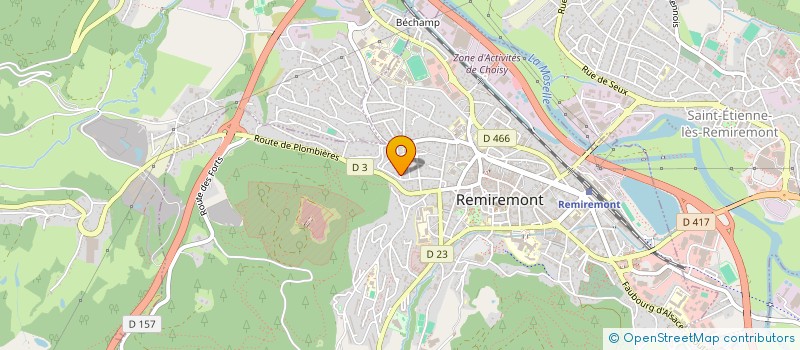 localisation de l'entreprise SCI NOURANI  SAINT-NABORD