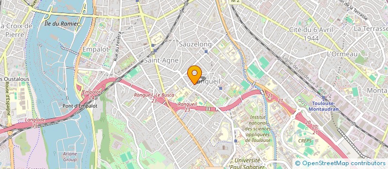 localisation de l'entreprise SCI NOURAV à TOULOUSE