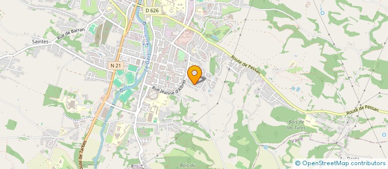 localisation de l'entreprise SCI NOURRIC à AUCH