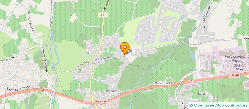 localisation de l'entreprise SCI NOUS  SAINT-SULPICE-ET-CAMEYRAC