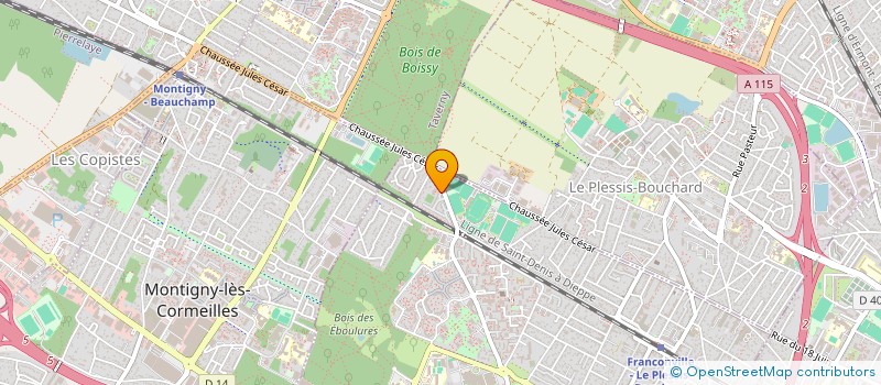 localisation de l'entreprise SCI NOUS  FRANCONVILLE