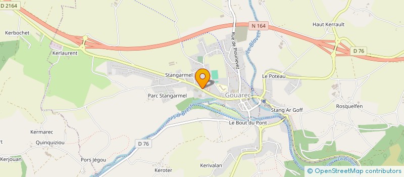 localisation de l'entreprise SCI NOUS  GOUAREC