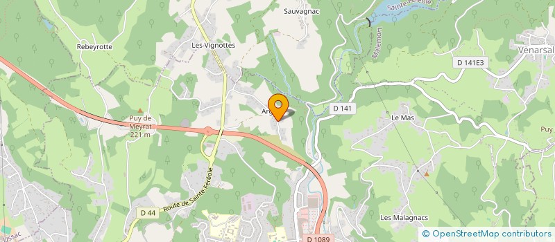 localisation de l'entreprise SCI NOUS  MALEMORT