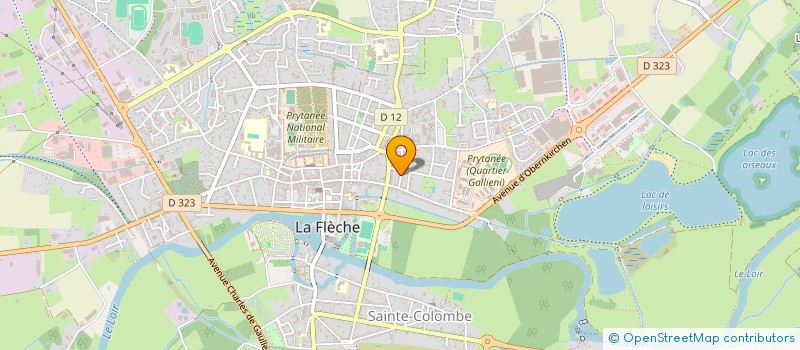 localisation de l'entreprise SCI NOUS-MEMES LE MANS  LA FLECHE