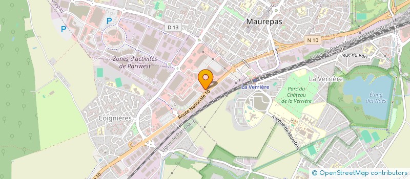 localisation de l'entreprise SCI NOUS TROIS à COIGNIERES