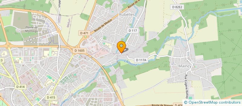 localisation de l'entreprise SCI NOUS2  RUBELLES