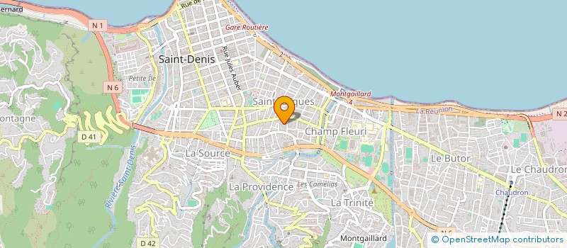localisation de l'entreprise SCI NOUSRATE à SAINT-DENIS
