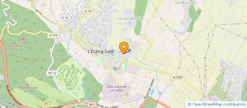 localisation de l'entreprise SCI NOUT L'HABITATION  L'ETANG-SALE