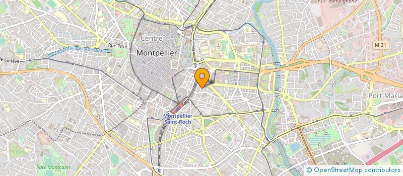 localisation de l'entreprise SCI NOUVEAU MONDE à MONTPELLIER