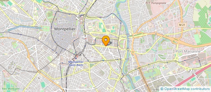 localisation de l'entreprise SCI NOUVEAU MONDE à MONTPELLIER