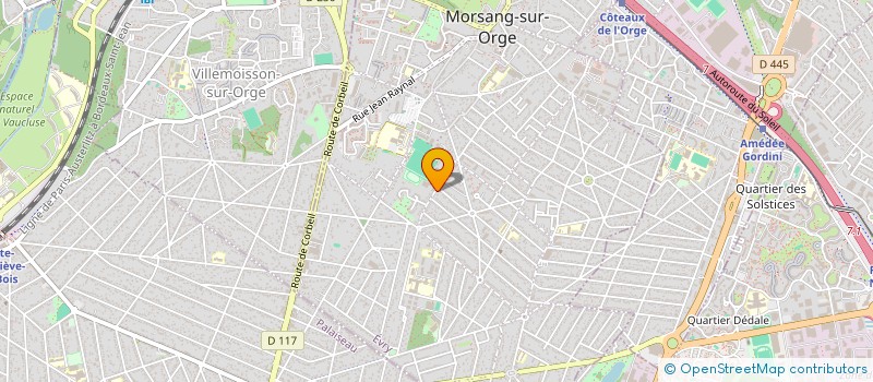 localisation de l'entreprise SCI NOUVEAU PHU LONG à MORSANG-SUR-ORGE