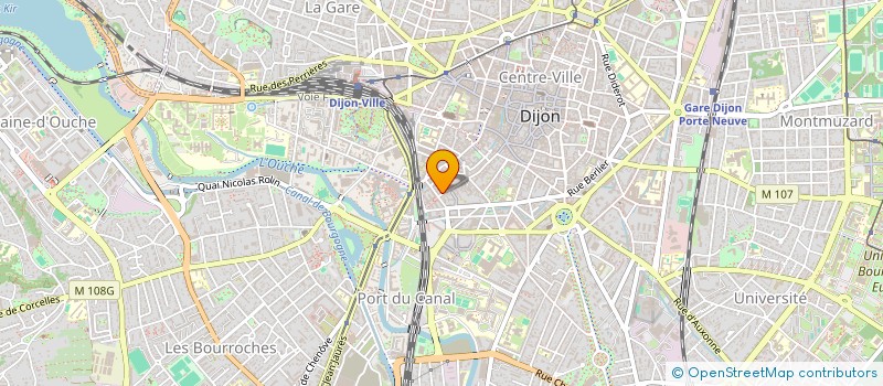 localisation de l'entreprise SCI NOUVEL à DIJON
