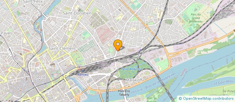 localisation de l'entreprise SCI NOUVEL EDEN à NANTES