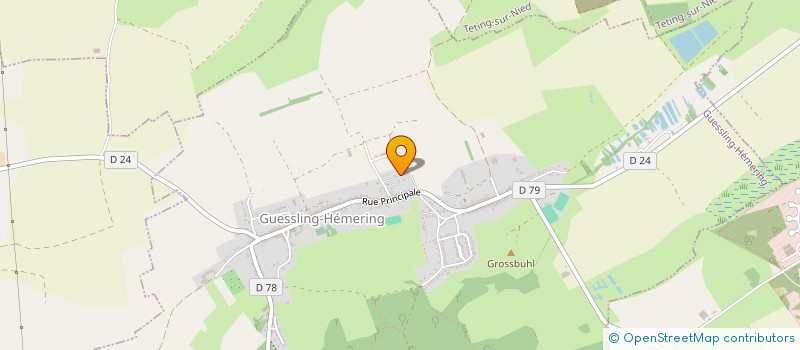 localisation de l'entreprise SCI NOUVEL HABITAT  GUESSLING-HEMERING