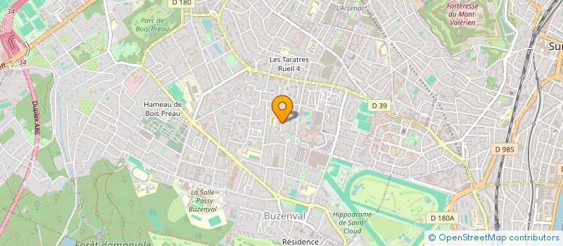 localisation de l'entreprise SCI NOUVEL PIERRE à RUEIL-MALMAISON