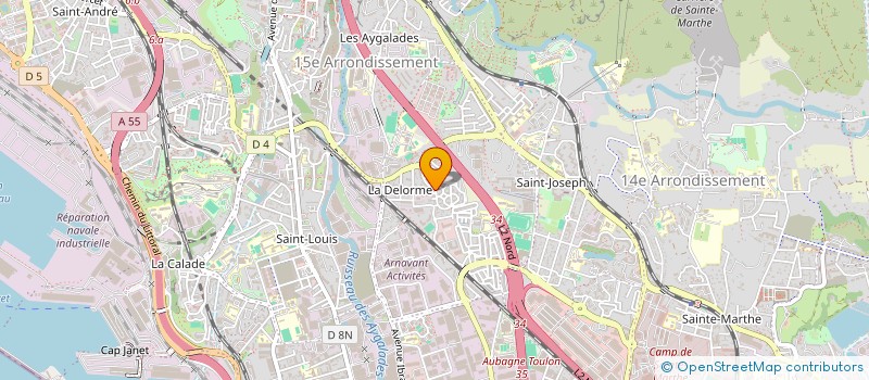 localisation de l'entreprise SCI NOUVELLE à MARSEILLE