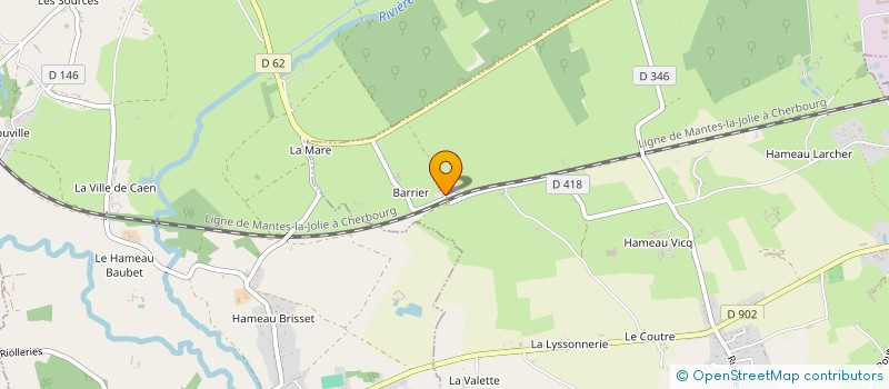 localisation de l'entreprise SCI NOUVELLE  HEMEVEZ