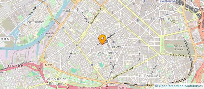 localisation de l'entreprise SCI NOUVELLE AVENTURE à LILLE