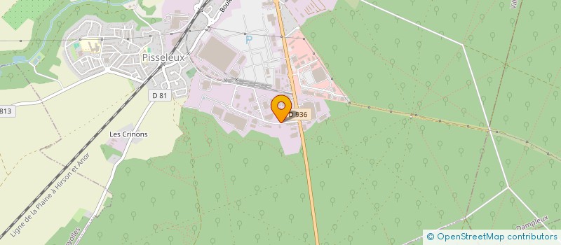 localisation de l'entreprise SCI NOUVELLE DES SABLONS à VILLERS-COTTERETS