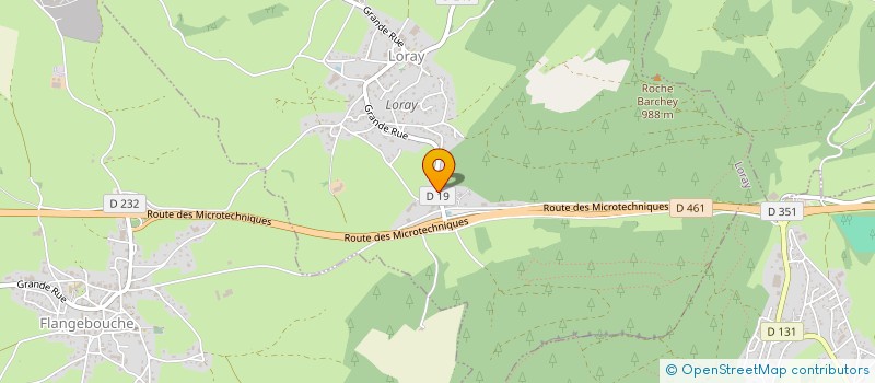 localisation de l'entreprise SCI NOUVELLE DU BIELOT  LORAY