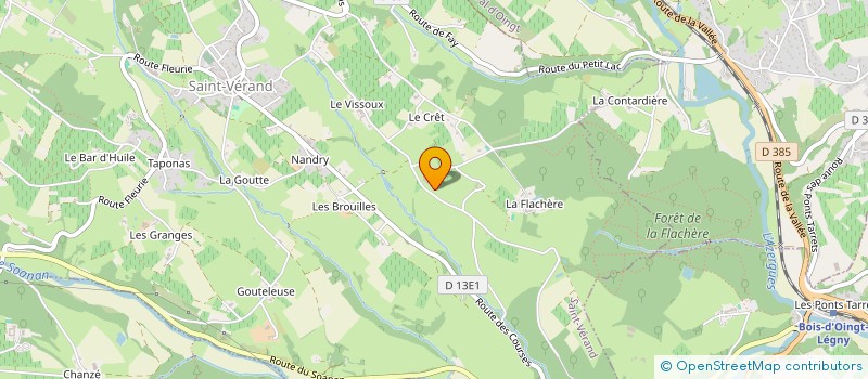 localisation de l'entreprise SCI NOUVELLE GENERATION  SAINT-VERAND