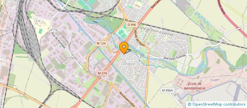 localisation de l'entreprise SCI NOUVELLE GENERATION  LONGVIC