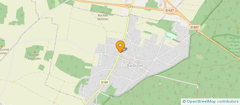 localisation de l'entreprise SCI NOUVELLE ORIENTATION  BARBIZON