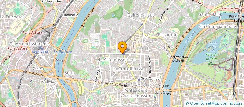 localisation de l'entreprise SCI NOUVELLE PHARMACIE DES CANUTS  LYON