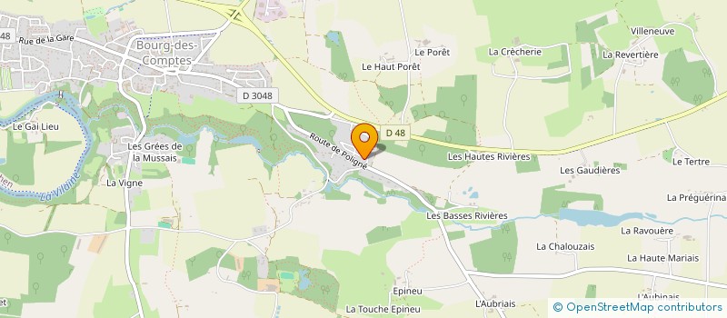 localisation de l'entreprise SCI NOUVELLE PIERRE  BOURG-DES-COMPTES