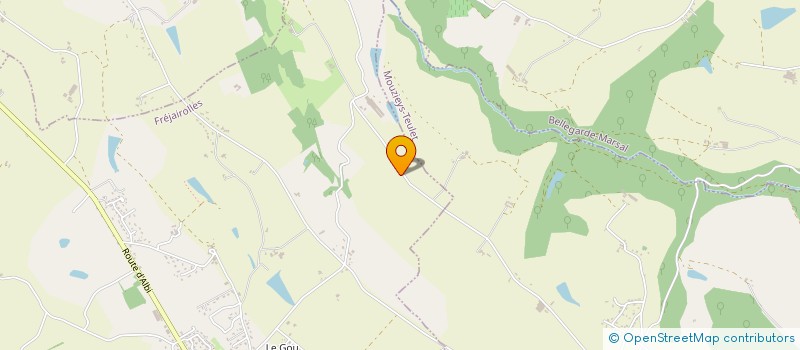 localisation de l'entreprise SCI NOUVELLE TERRE  FREJAIROLLES