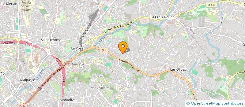 localisation de l'entreprise SCI NOUVELLE VIE à MARSEILLE