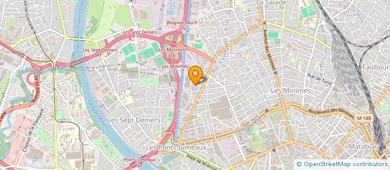 localisation de l'entreprise SCI NOUVELLE VIE à TOULOUSE
