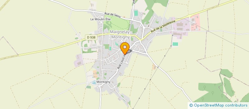localisation de l'entreprise SCI NOUVELLE VIE  MAIGNELAY-MONTIGNY