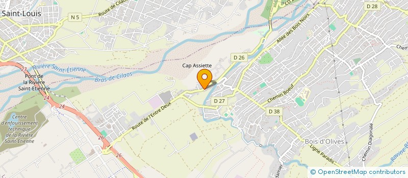localisation de l'entreprise SCI NOUVOLLES LES TROIS CHEMINEES à SAINT-PIERRE