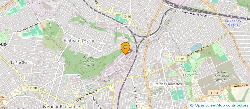 localisation de l'entreprise SCI - NOV- IMMO à NEUILLY-SUR-MARNE